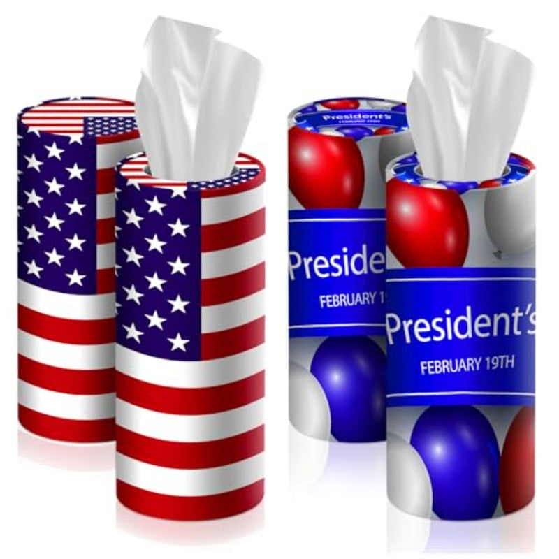 Stylish Cylindrical Tissue Box Holder for Car, Bathroom, Home, Office, And School., Toilet Paper Storage Box, Thematic Bathroom Storage Box Kit